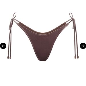 SKIMS velvet 2X (fits XL too) Velour in Umber